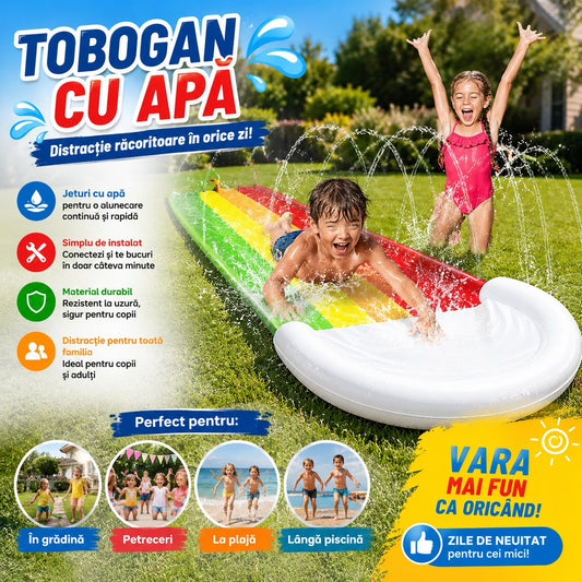WaterJoy Tobogan Gonflabil cu Apă (465x80cm)