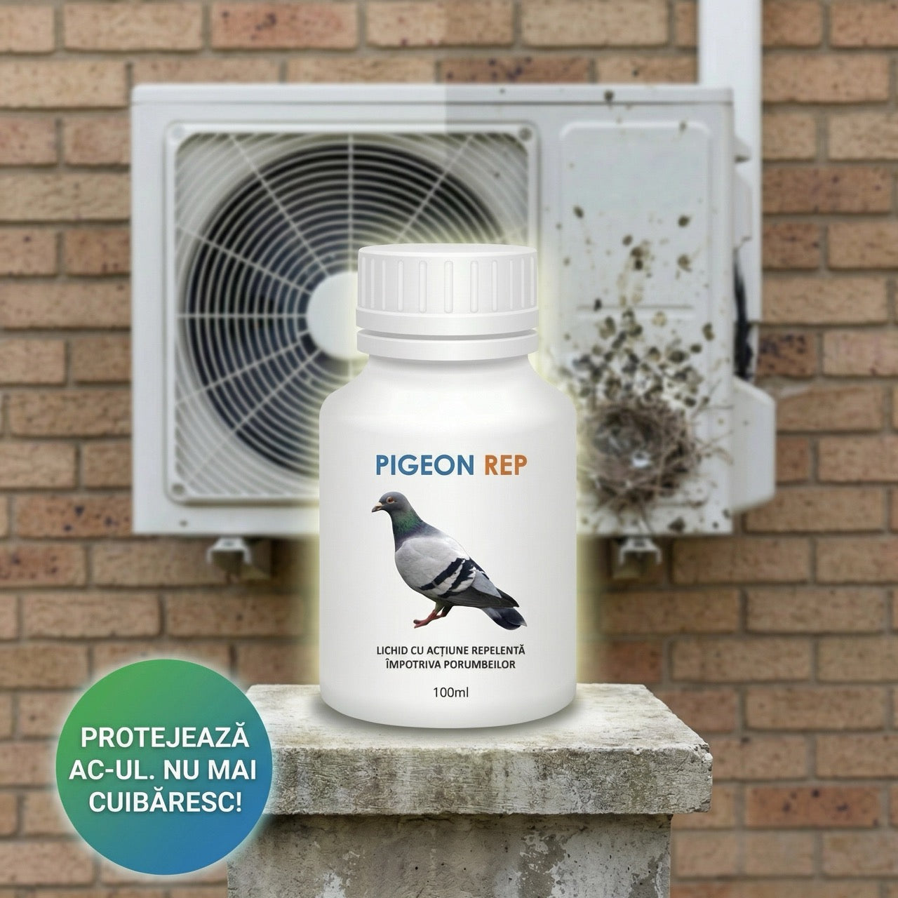 BirdProtect Solutie Sperietoare Lichida pentru Pasari 100ml