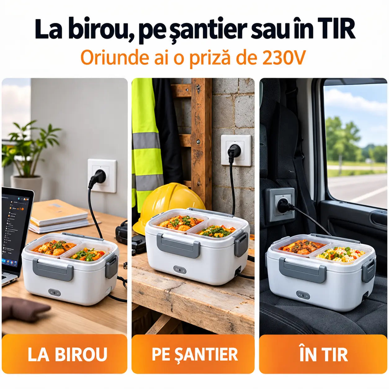 Caserola Smart cu Auto-Incalzire