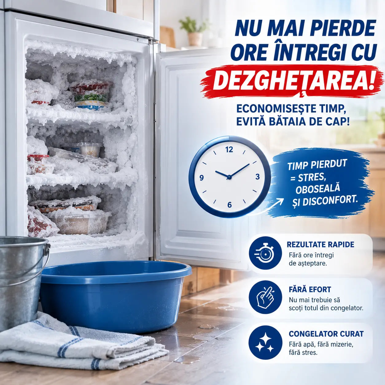 FrigoStop Spray pentru Dezghetarea Rapida a Congelatorului