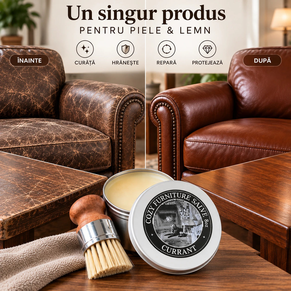 Kit Restaurare pentru Piele si Mobila