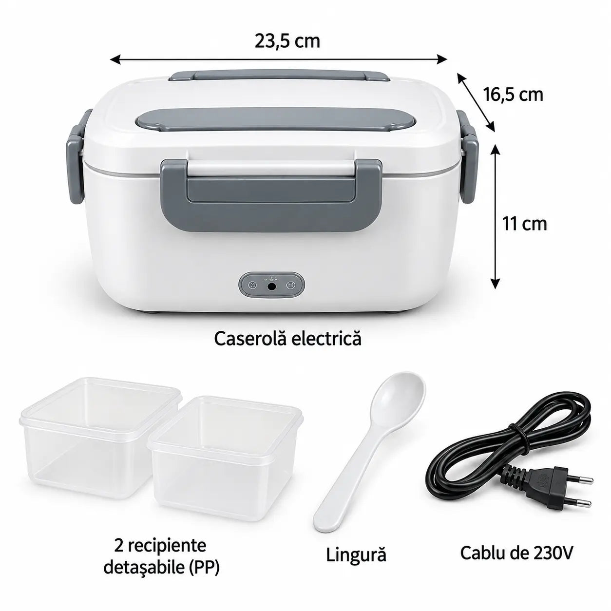 Caserola Smart cu Auto-Incalzire