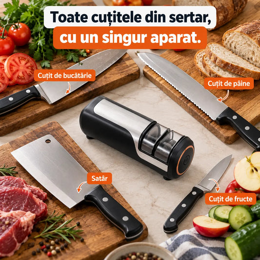 AutoSharp Ascutitor Electric pentru Cutite