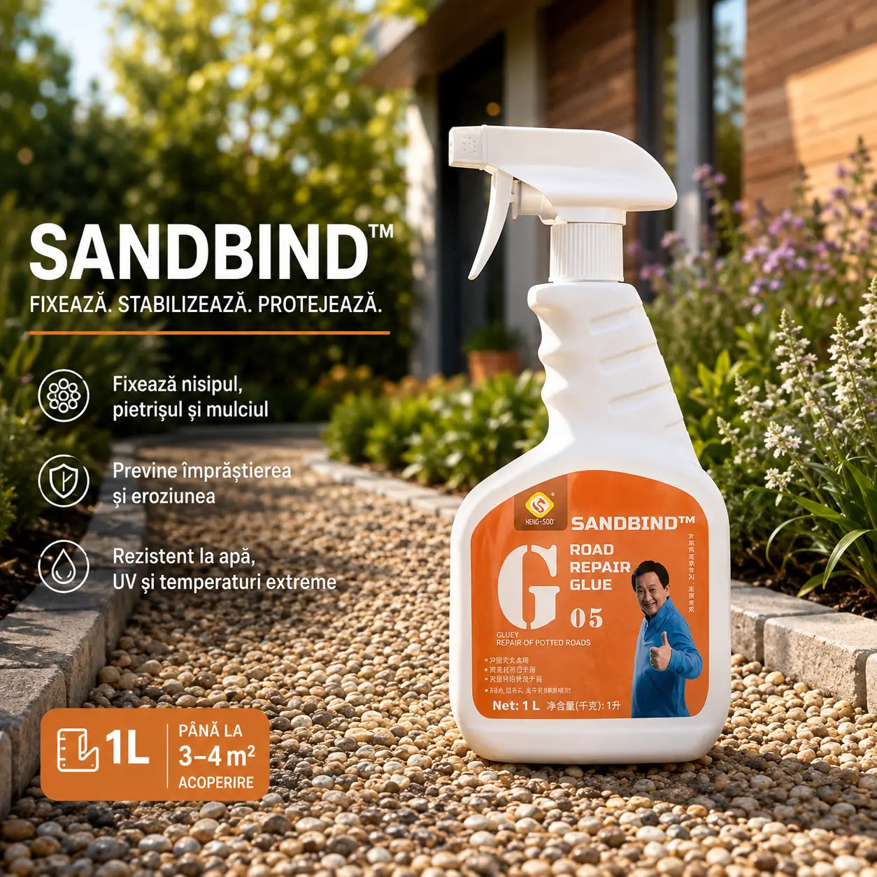 Agent Fixare Nisip si Pietris 1L - SandHold