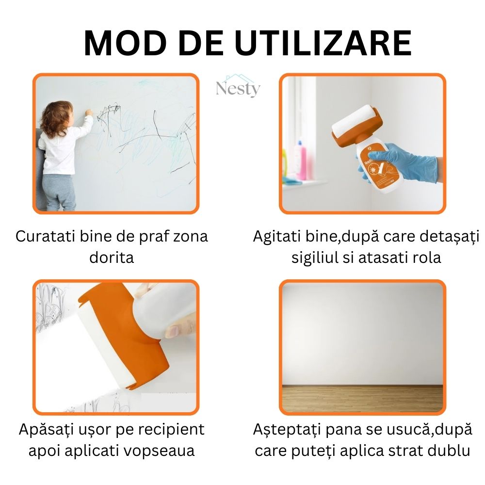 [1+1 GRATUIT] Trafaletul FIXY Reutilizabil, Lavabil Alb 500ml
