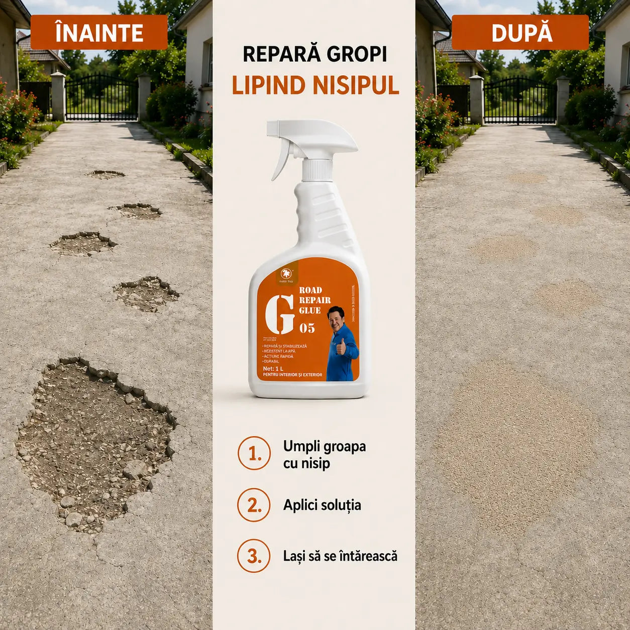 Agent Fixare Nisip si Pietris 1L - SandHold