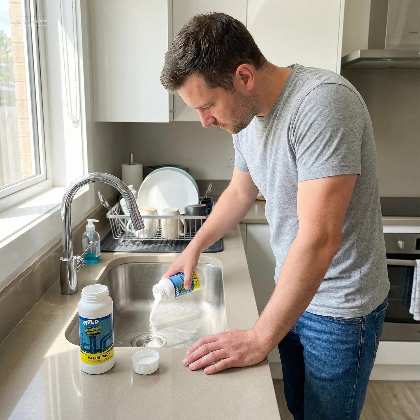 Pudră Tornado pentru Scurgeri